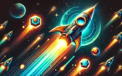 Rocket Launch And Blast