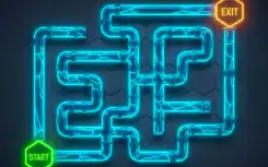 Tile Escape - Connect the Pipes