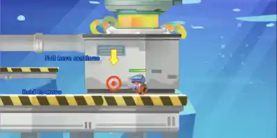 Sausage Man Shooting Adventure - Screenshot 1