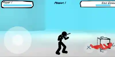Stickman Street Fighting 3D - Screenshot 2