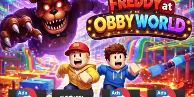 Freddy at Obby World - Screenshot 2