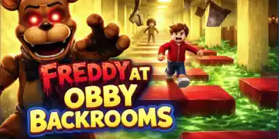 Freddy at Obby Backrooms - Screenshot 1
