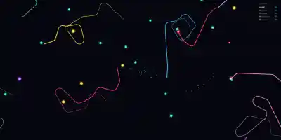 Neon Drift.io - Screenshot 3