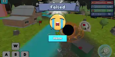 Brainrot World Hole.io - Screenshot 3