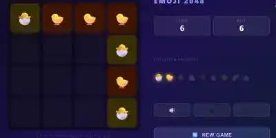 Emoji 2048 - Screenshot 1