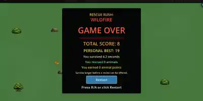 Rescue Rush - Wildfire - Screenshot 1