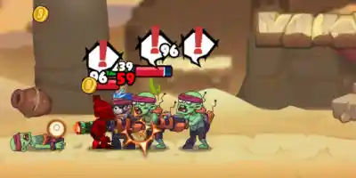 Panda Dash Auto Shooting - Screenshot 1