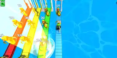 Brainrot Bridge Race 3D - Screenshot 1