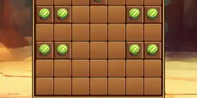 Fruit Block Tetra Puzzle - Screenshot 1