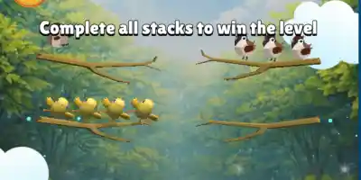 Bird Sorting Puzzle - Origin - Screenshot 1