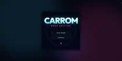 Carrom Clash - Neon Edition - Screenshot 1