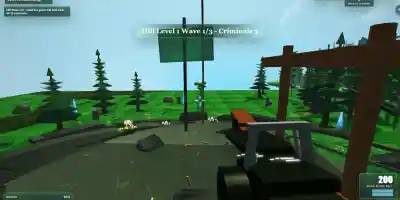 Hill Survival Shooting Game - Screenshot 1