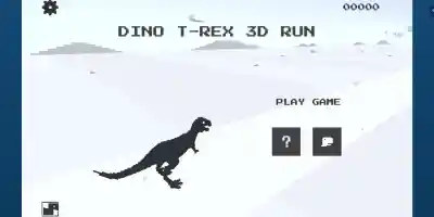 Dino T-Rex 3D Run - Screenshot 1