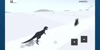 Dino T-Rex 3D Run - Screenshot 2