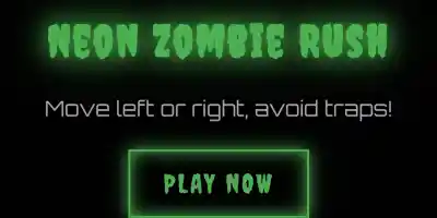 Neon Zombie Rush - Screenshot 1