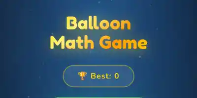 Balloon Math Game - Screenshot 2