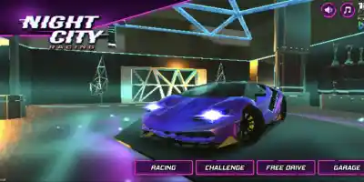 Night City Racing - Screenshot 1