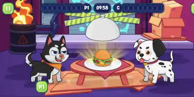 Funny Food Duel - Screenshot 1