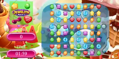 Jewelith Match 3 - Screenshot 1
