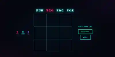 Fun Tic Tac Toe - Screenshot 1