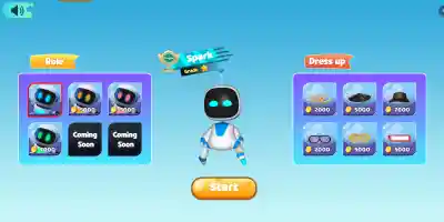 Robot Astro Party - Screenshot 1