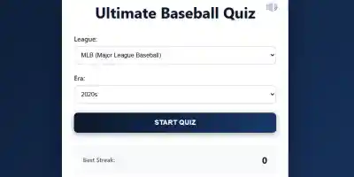 Ultimate Baseball Quiz - Screenshot 2