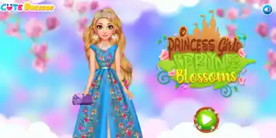 Princess Girls Spring Blossoms - Screenshot 2