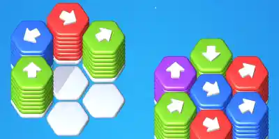Hexa Arrows Puzzle - Screenshot 1