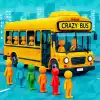 Crazy Bus Car Jam Parking