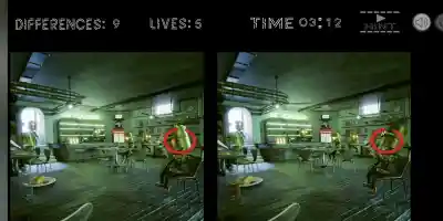 Robot Bar - Find the differences - Screenshot 1