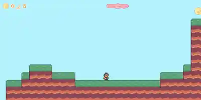 2D Platformer Coin - Screenshot 1