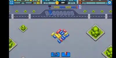 Crazy Bus Car Jam Parking - Screenshot 1