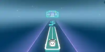 Music Tiles Fluffy Hop Beat - Screenshot 1