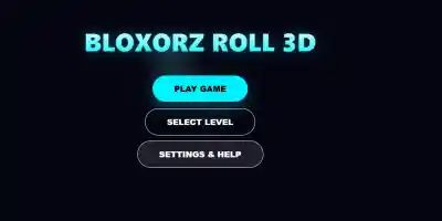 Bloxorz Roll 3D - Screenshot 1