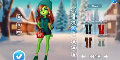 The Grench Couple Holiday Dress up - Screenshot 1