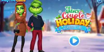The Grench Couple Holiday Dress up - Screenshot 2