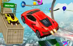 Crazy Car Stunt Descent GT