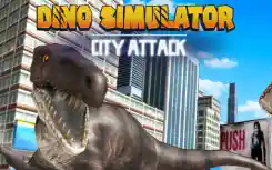 Dino Simulator City Attack