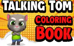 Talking Tom Coloring Books