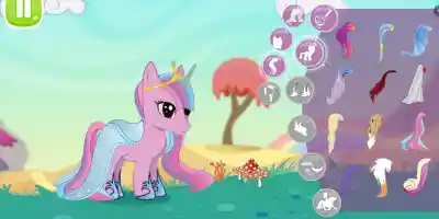 Pony Dress Up-3 - Screenshot 1