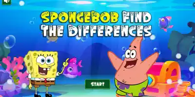 SpongeBob Find The Differences - Screenshot 1