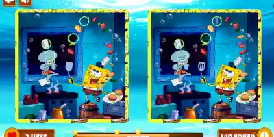 SpongeBob Find The Differences - Screenshot 2