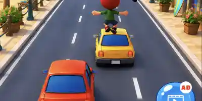 Car Jump Game - Screenshot 2