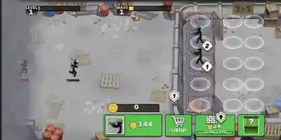 Stickboy Defender - Screenshot 2
