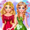 Princess Girls Spring Blossoms