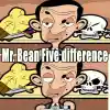 Mr Bean Five Difference Challenge