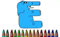 Letters Coloring Book