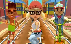 Train subway surfers
