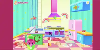 Candy House Cleaning - Screenshot 1