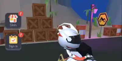 Moto 3d Racing Challenge Game - Screenshot 1